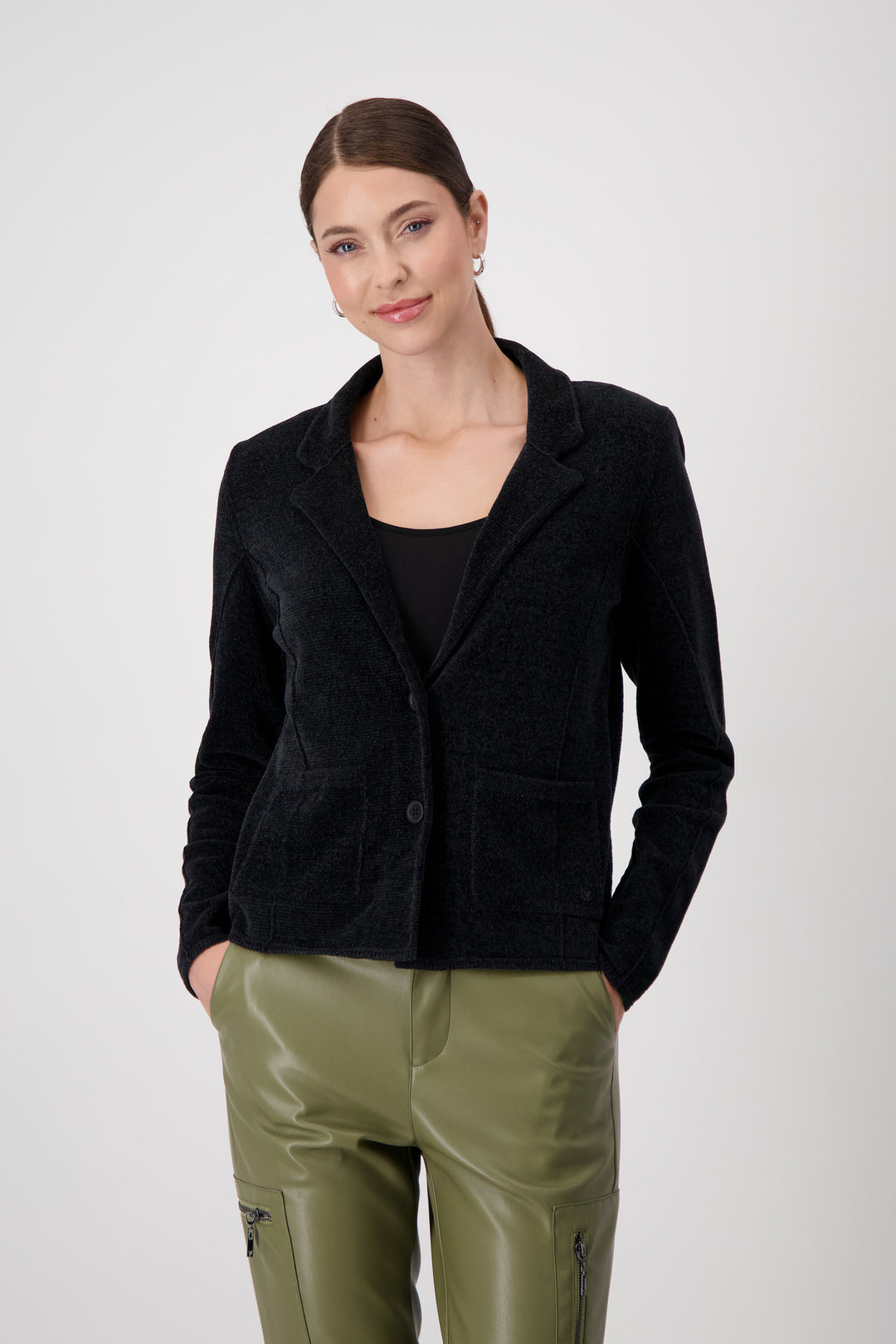 Chenille texture jacket