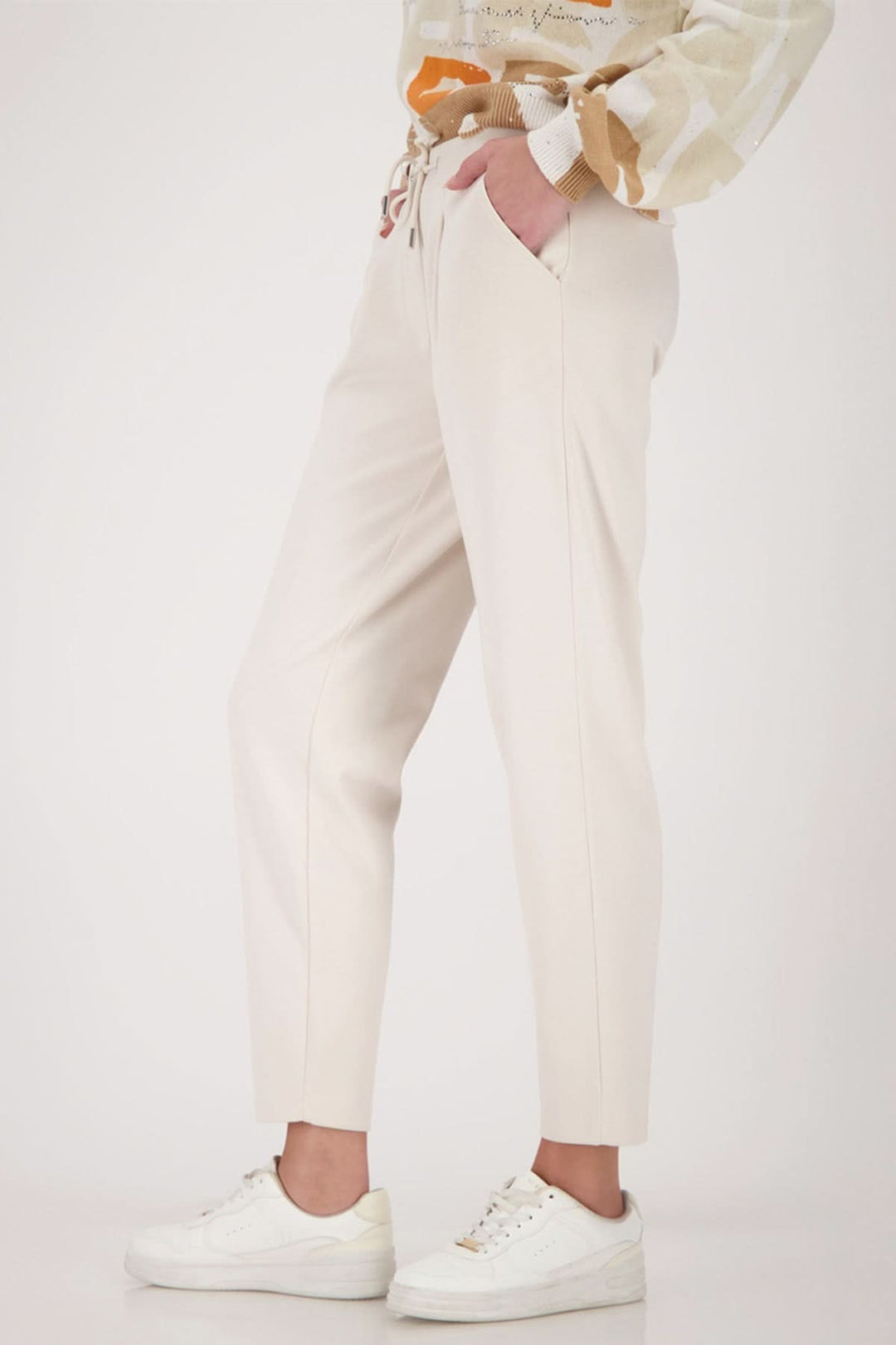 Pantalon jogger chic taille élastique