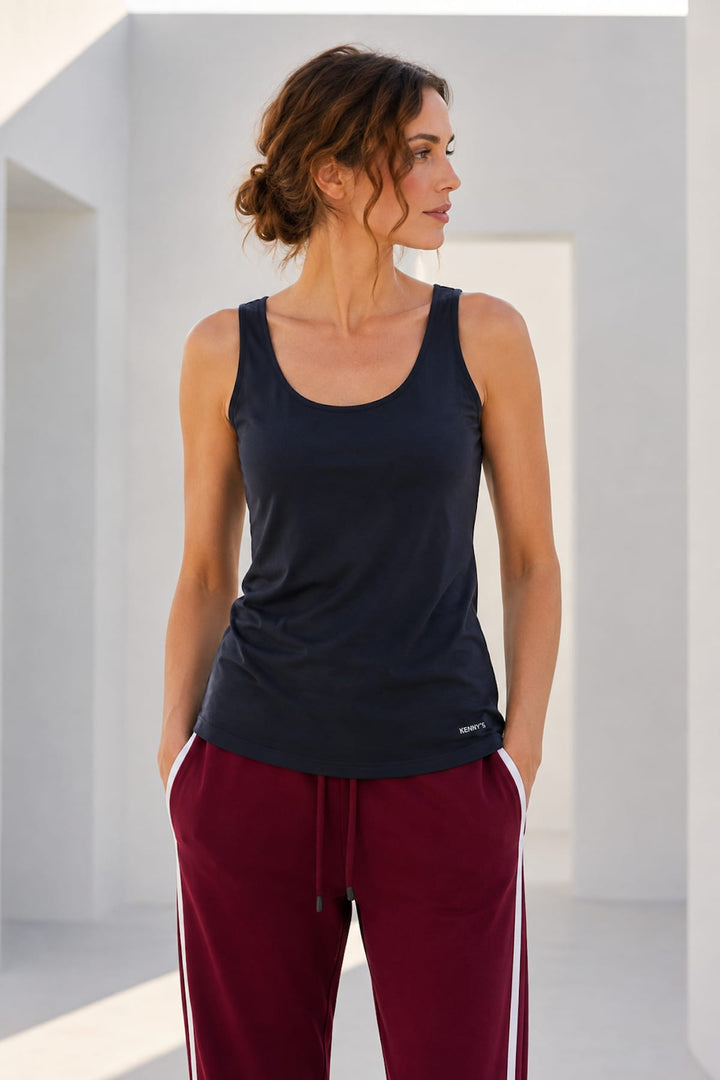 Camisole à encolure arrondie pour femme kennys