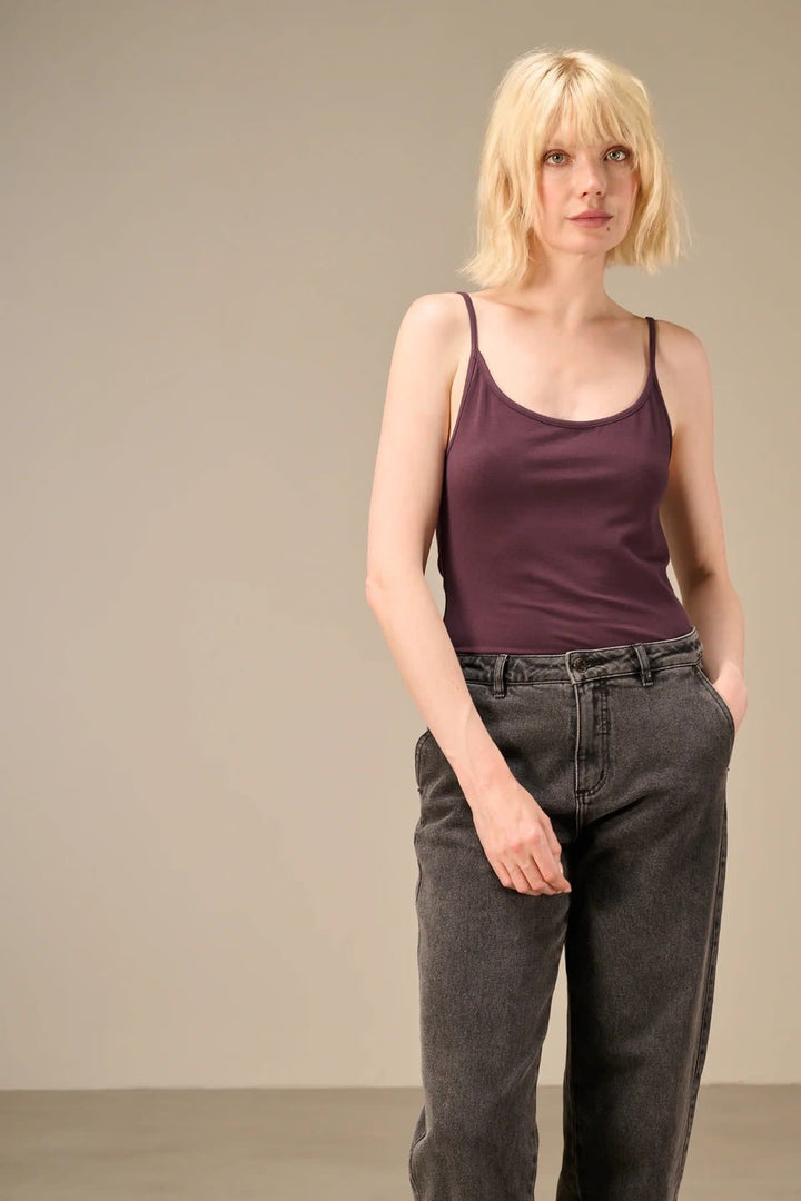 Camisole à fines bretelles pour femme Nile