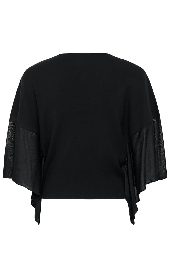 Cape Pierra à manches transparentes vue de face pour femme Inwear