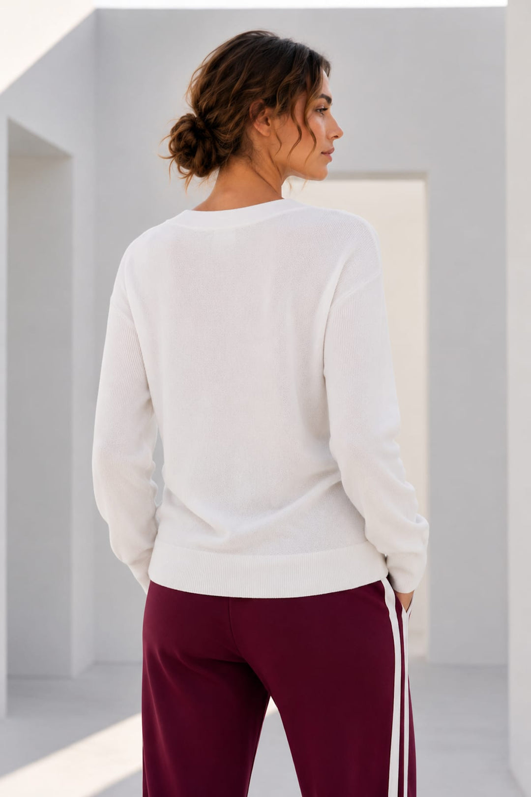 Cardigan à encolure en V pour femme kennys