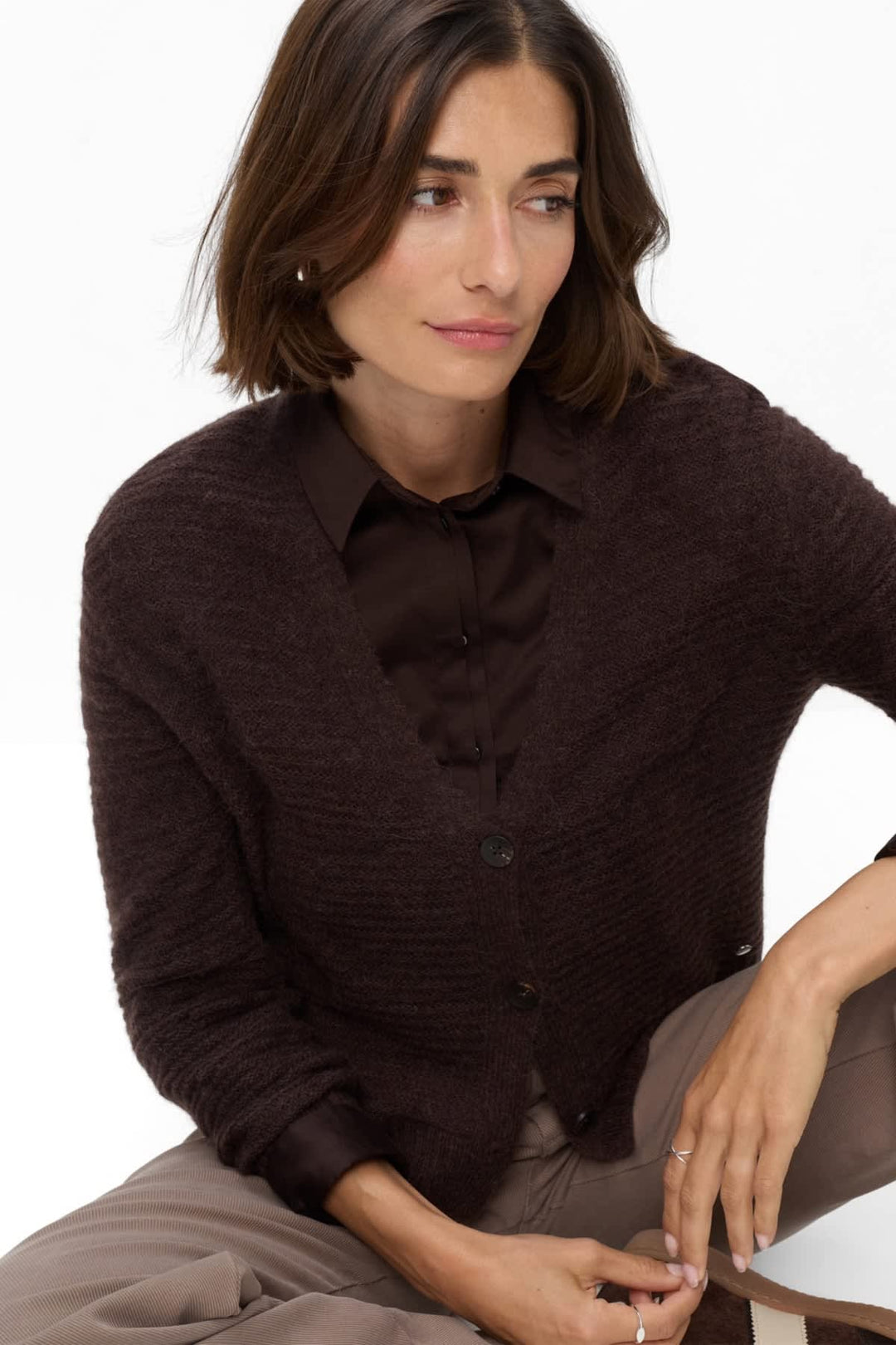 Cardigan Alicia en laine et alpaga pour femme Brax
