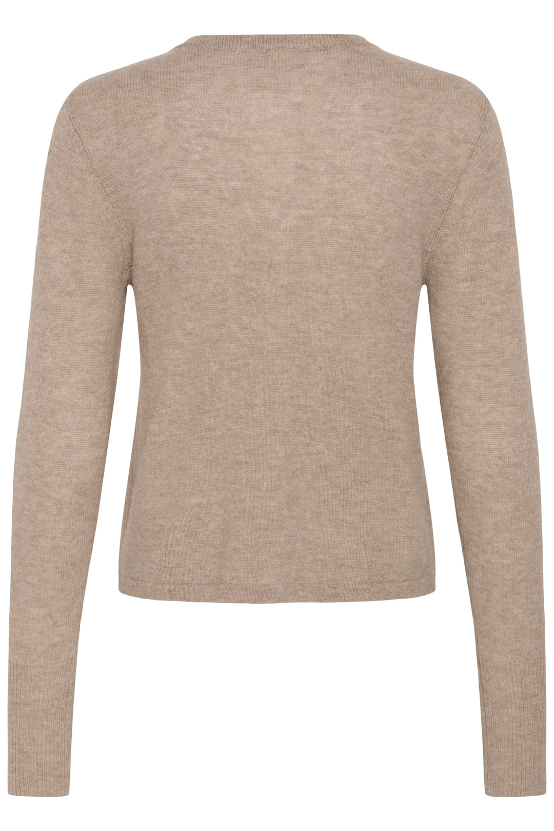 Cardigan Cashie en tricot à col rond pour femme Kaffe