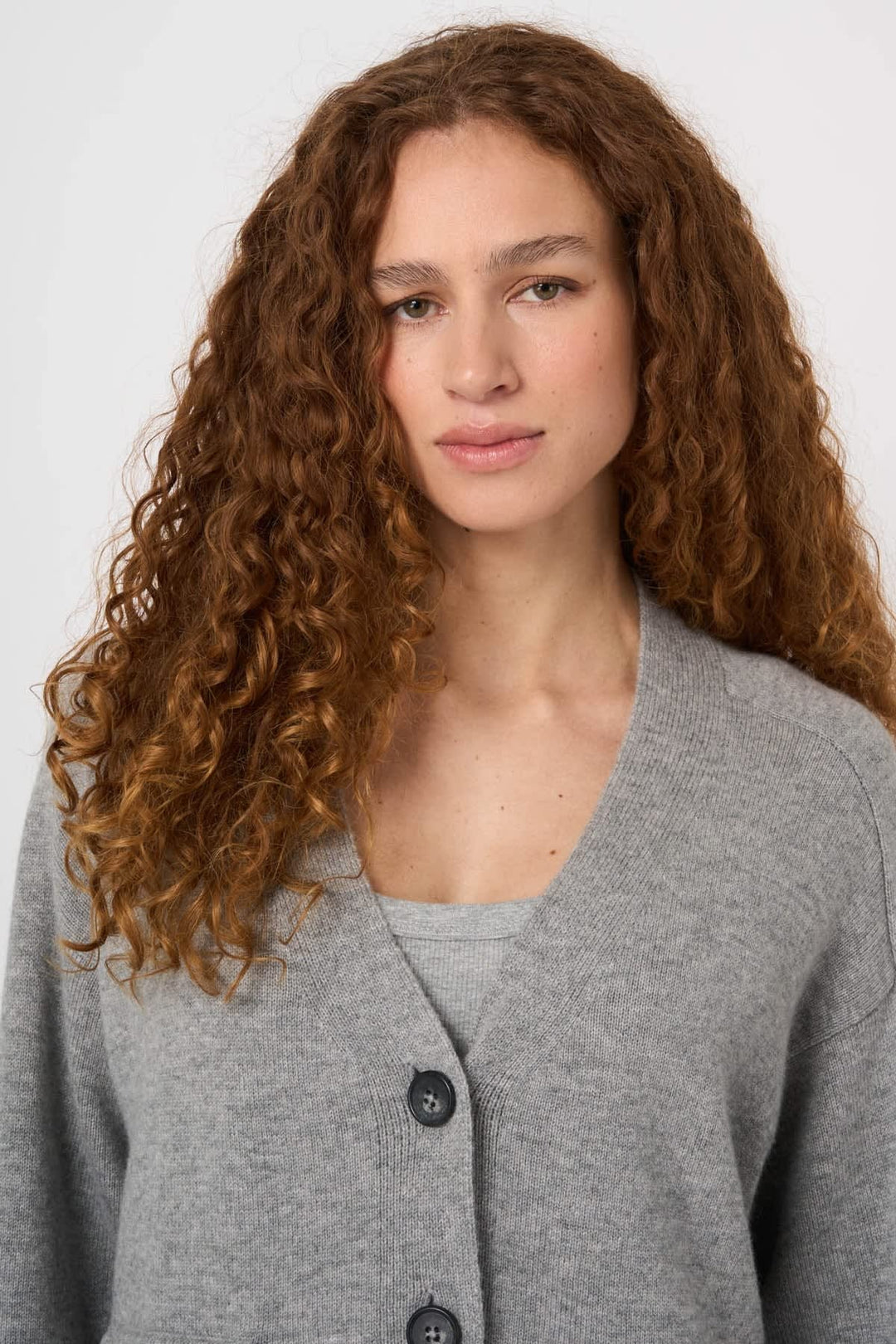 Cardigan en laine et cachemire à poches pour femme Repeat Cashmere