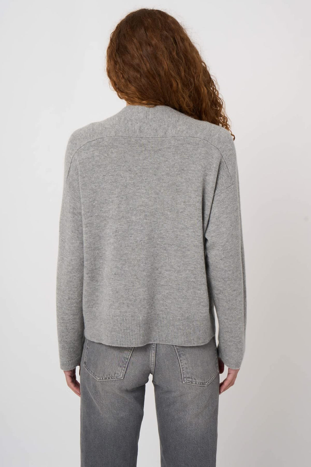 Cardigan en laine et cachemire à poches pour femme Repeat Cashmere
