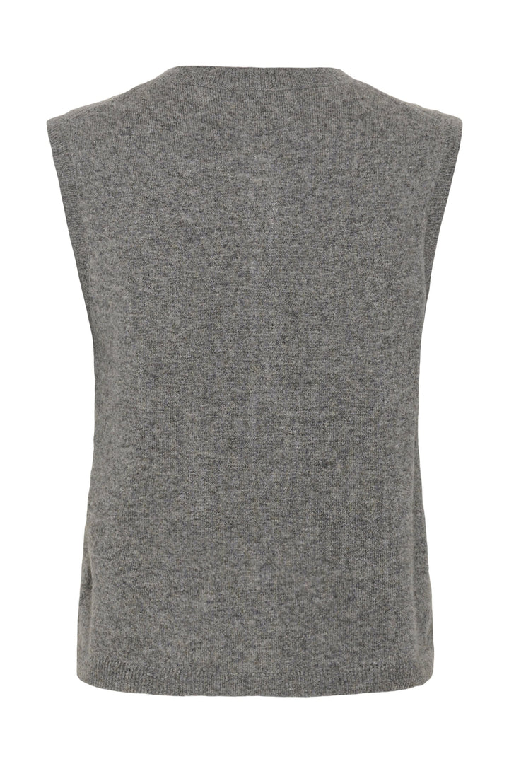 Cardigan sans manches boutonné Cania pour femme Part Two