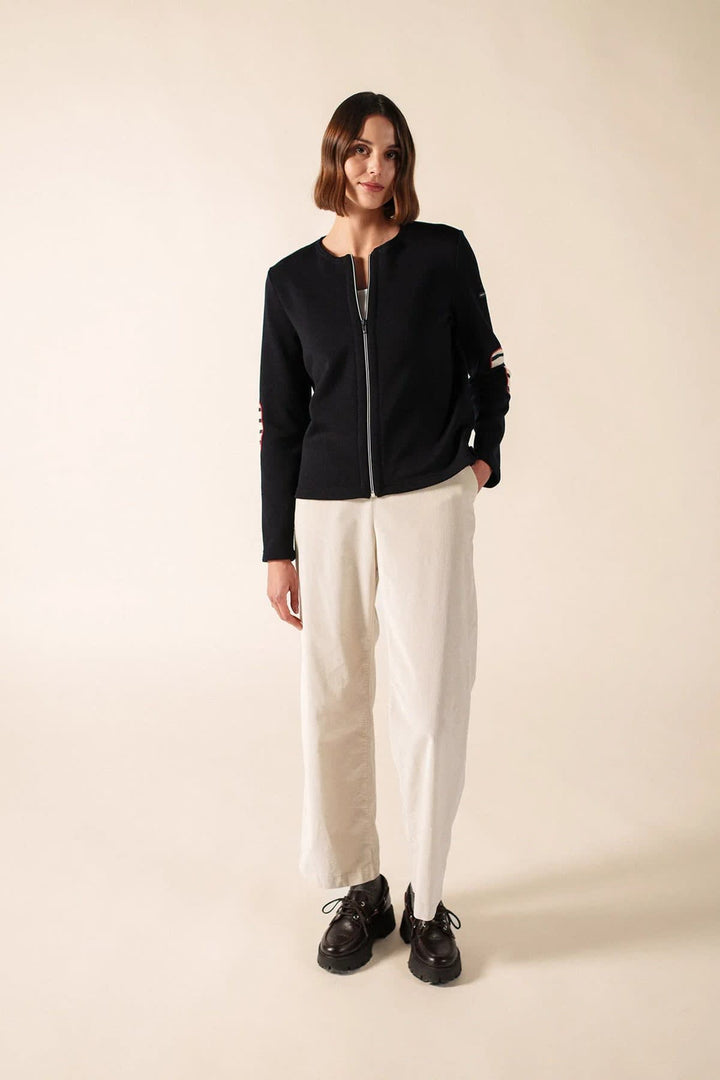 Cardigan zippé Vaujany pour femme Saint James