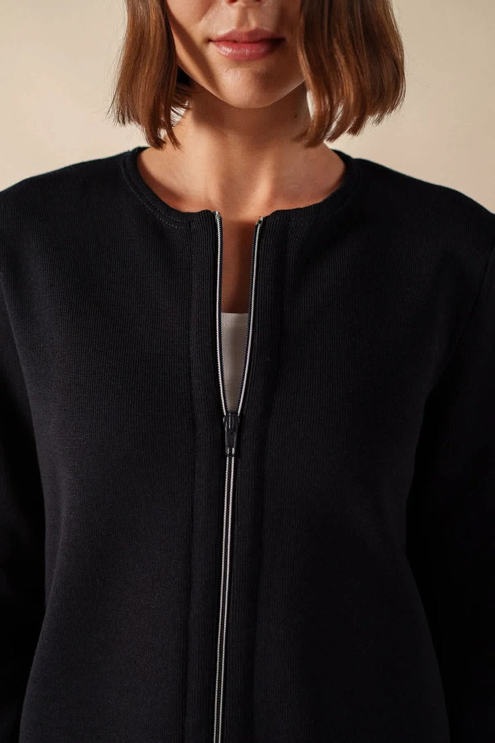 Cardigan zippé Vaujany pour femme Saint James