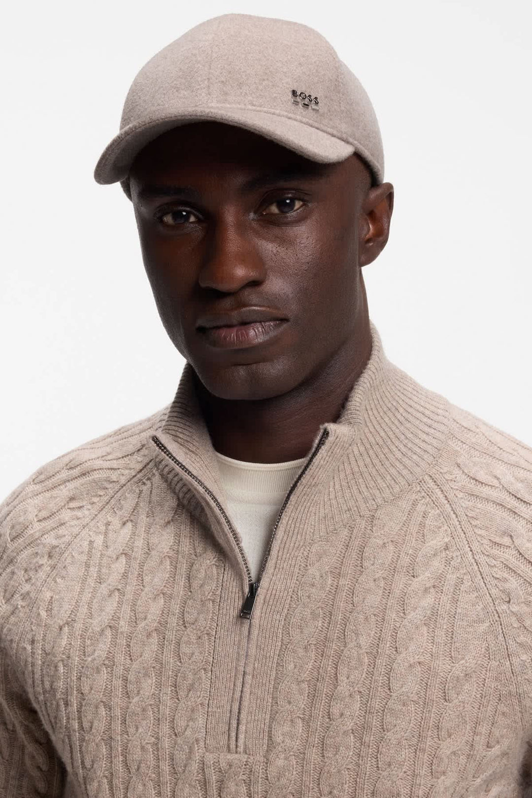 Casquette en feutre à logo pour homme Hugo Boss