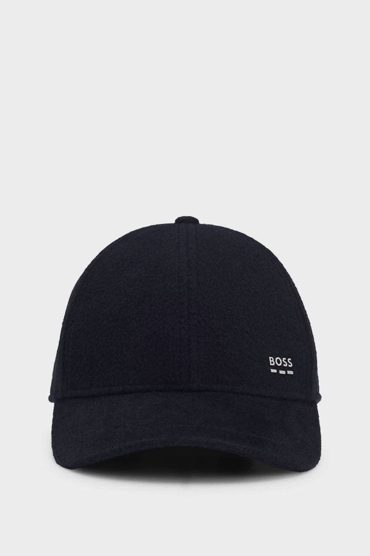 Casquette en feutre à logo vue de face pour homme Hugo Boss
