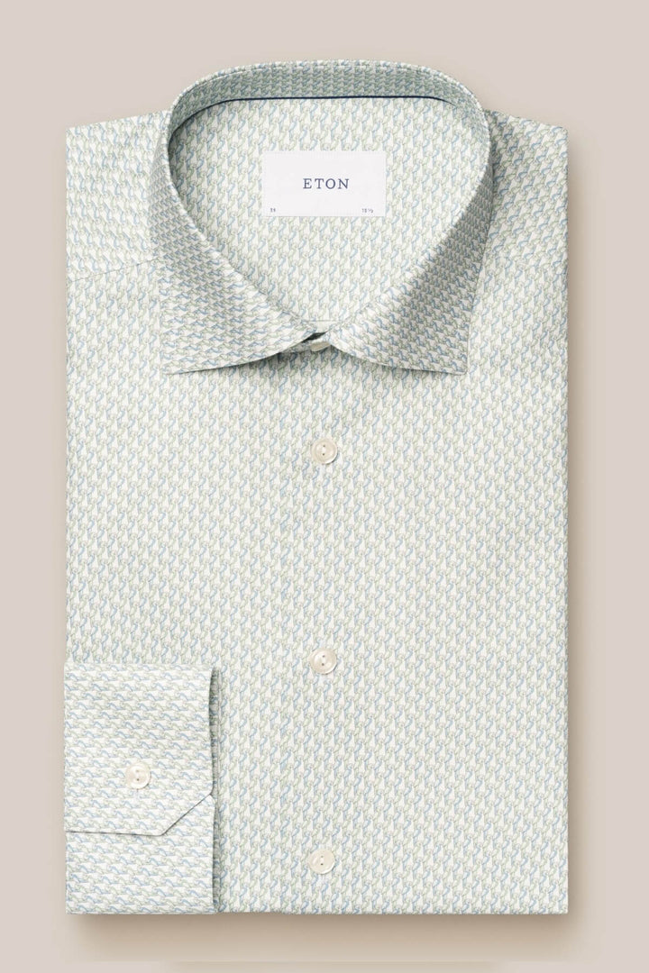 Chemise de coton à imprimé Perroquet