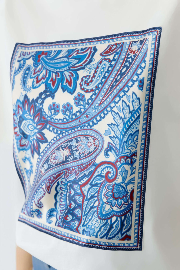 Paisley print T-shirt