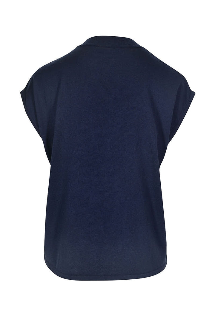 Chandail à manches courtes avec détails brillants pour femme kennys