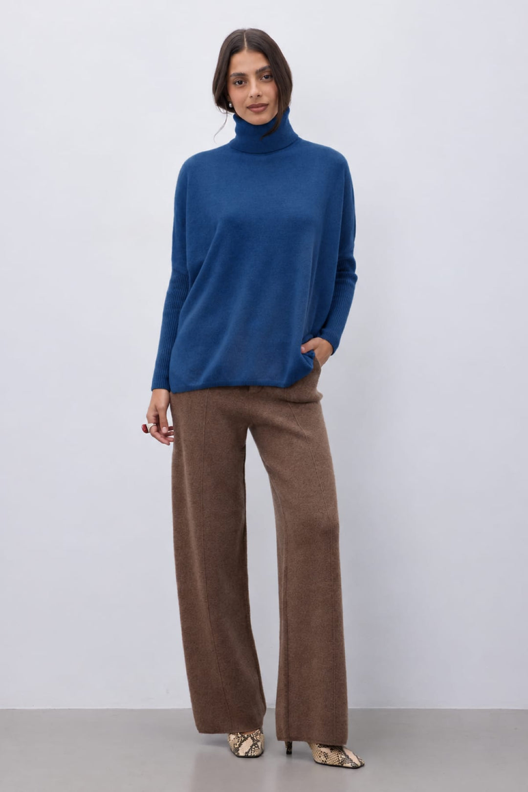 Chandail ample à col roulé Margareth pour femme Not Shy
