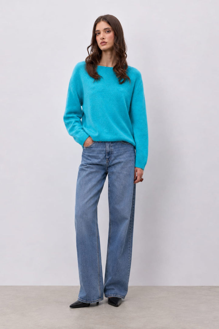 Chandail Becka en maille à encolure ronde pour femme Not Shy
