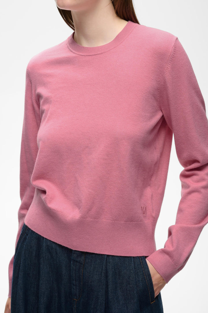 Chandail en maille à col rond Kellsie vue de face pour femme Inwear