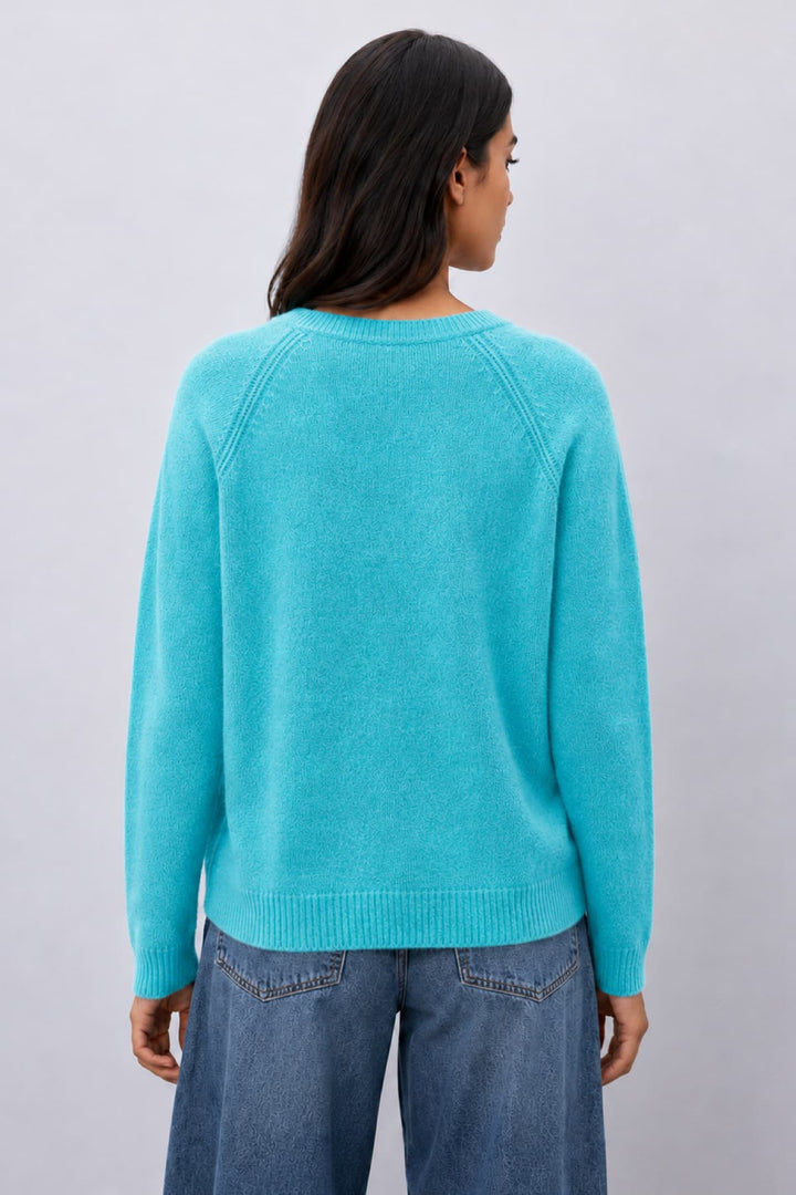 Chandail en maille à manches longues pour femme Not Shy
