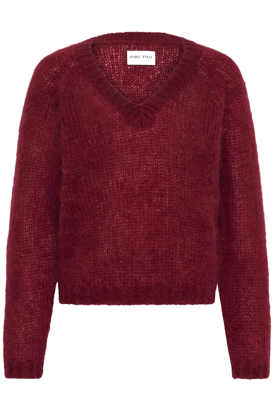 Chandail en mohair à col en V pour femme Part Two