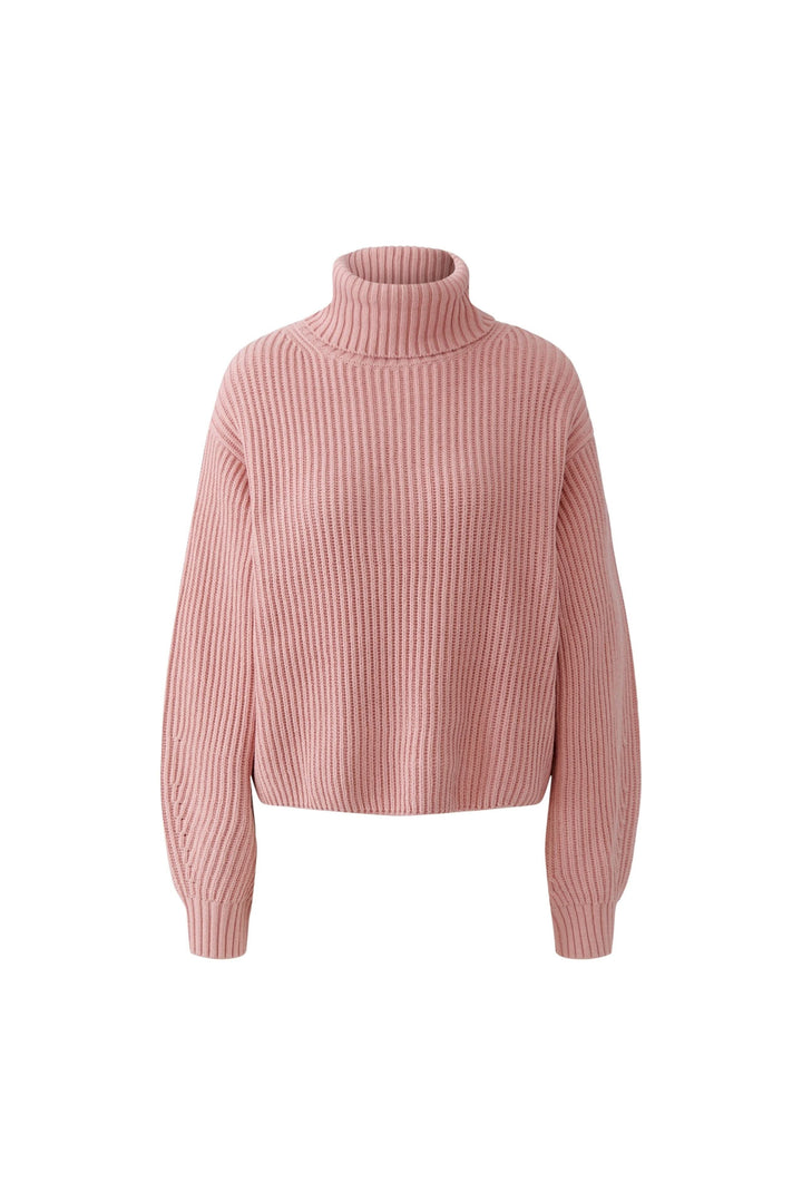 Women’s Oui turtleneck knit sweater front view
