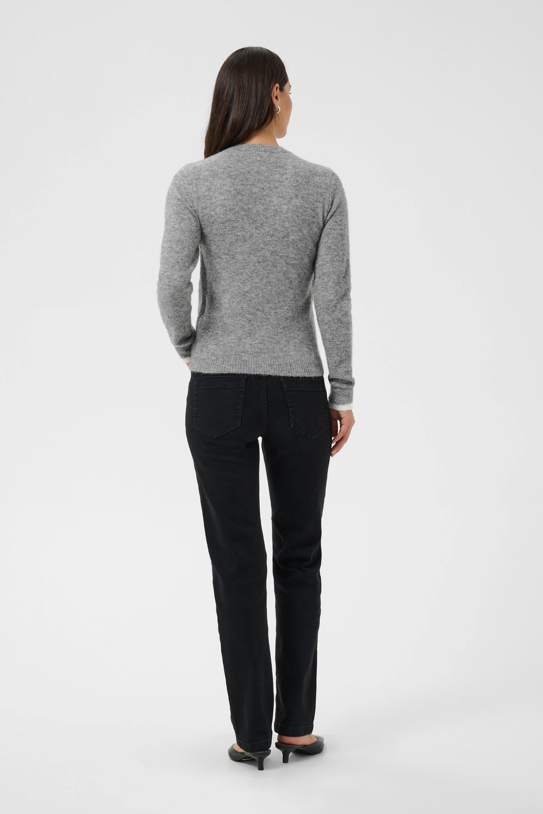 Chandail Kirini en tricot effet superposé pour femme Kaffe