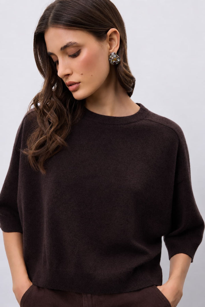 Chandail Lilou ample à manches mi-longues pour femme Not Shy