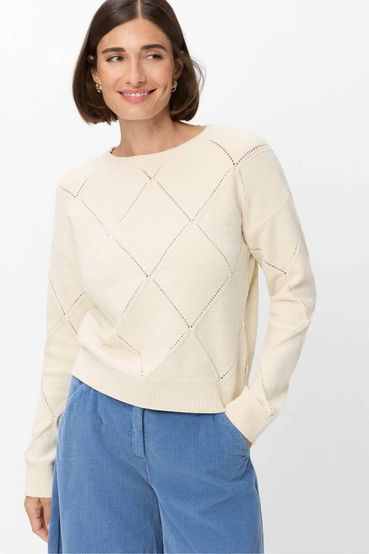 Chandail Lisa en maille à motif losanges pour femme Brax