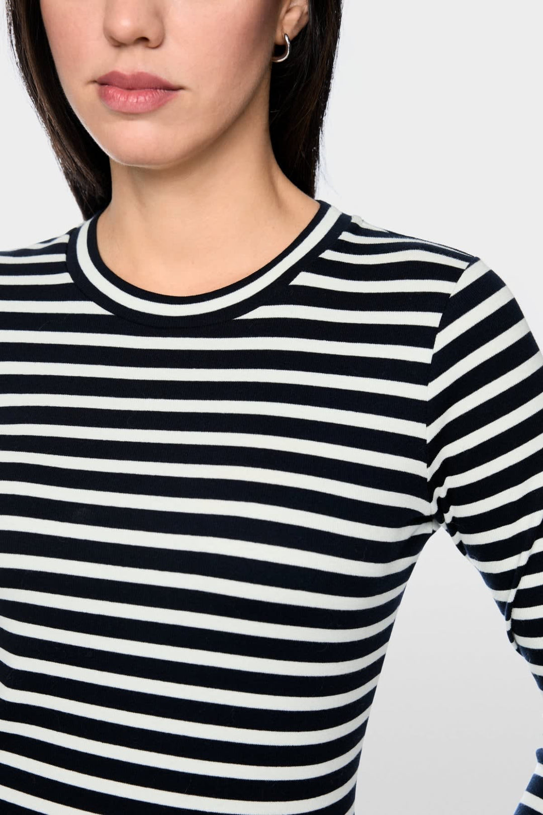 Chandail rayé à manches longues pour femme Marc Cain