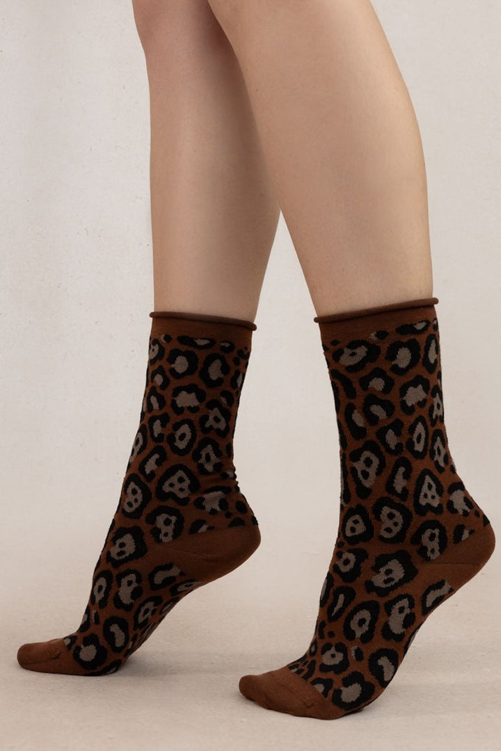 Chaussettes léopard Femme - Accessoires - Chaussette Bleuforêt