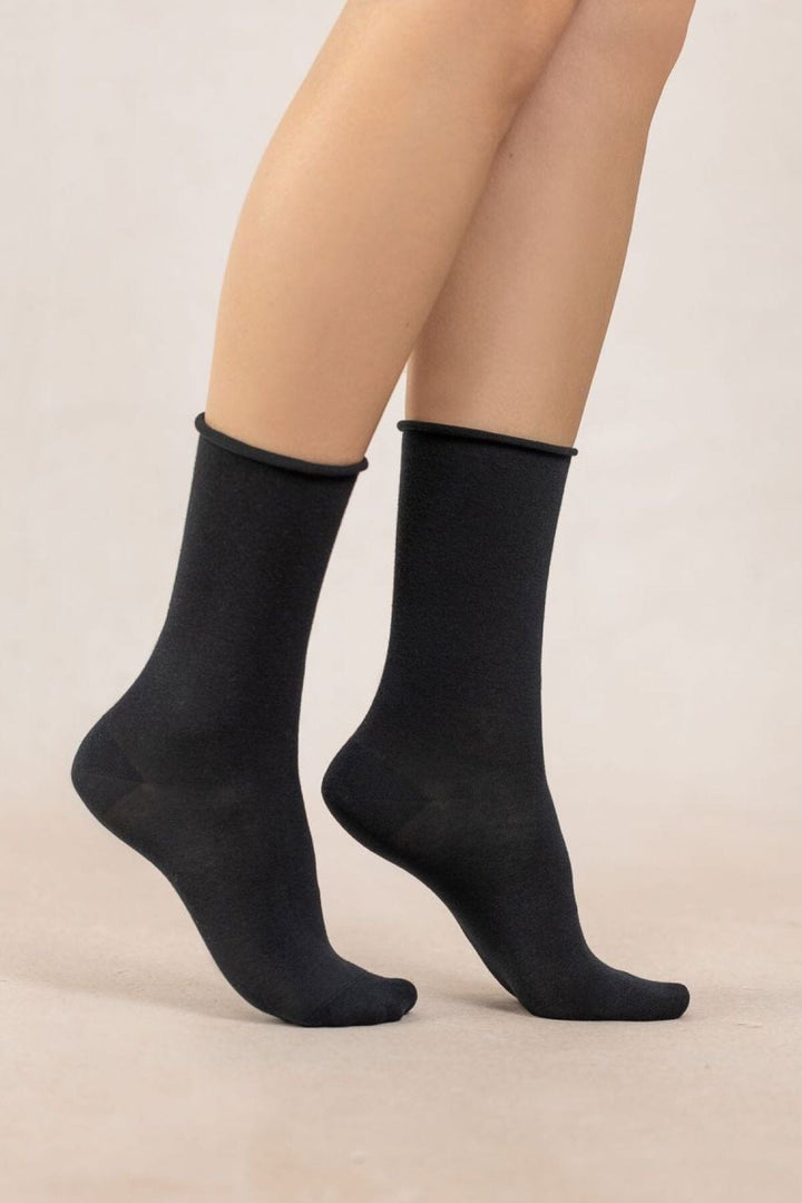 Chaussettes Pur Coton Femme - Accessoires - Chaussette Bleuforêt