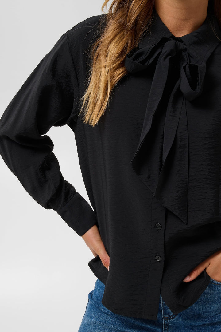 Chemise à col noué Gilda pour femme Kaffe