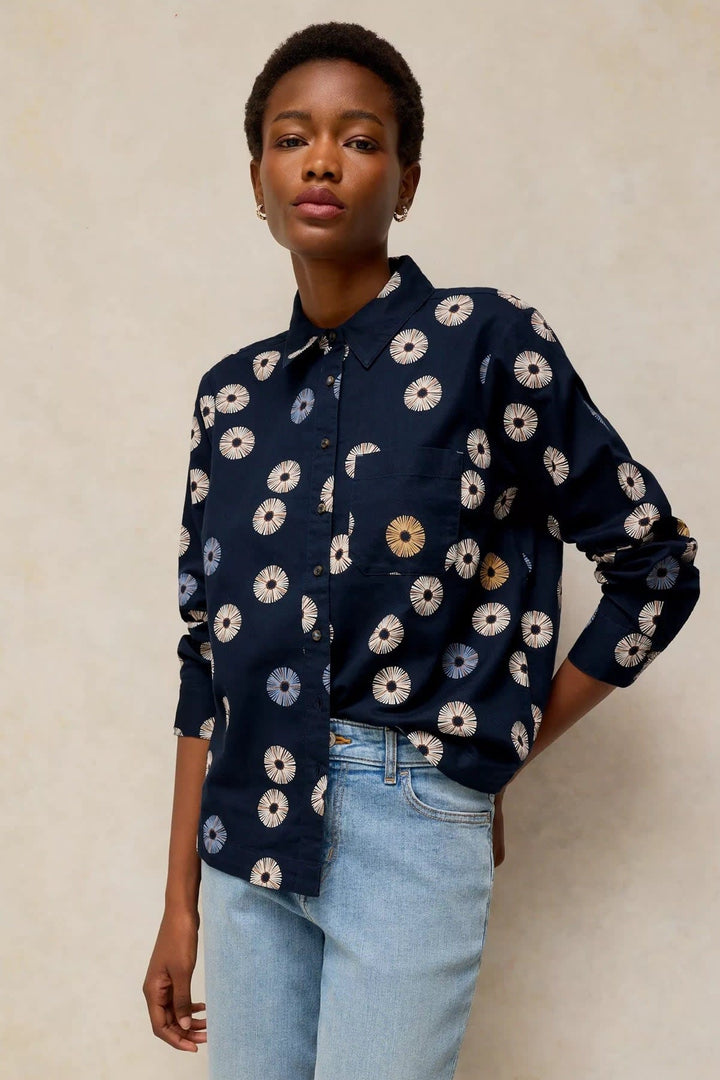 Women’s Libby shirt with graphic floral print White Stuff