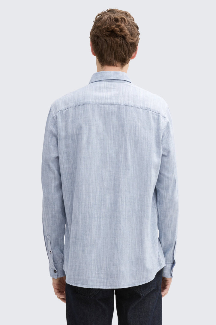 Front view of a blue Tom Tailor men&