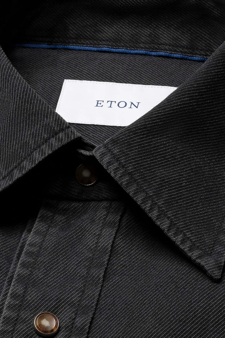 Chemise sport western vue de face pour homme Eton
