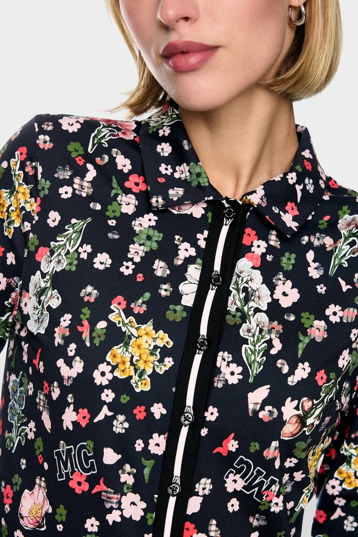Chemisier à imprimé fleuri pour femme Marc Cain