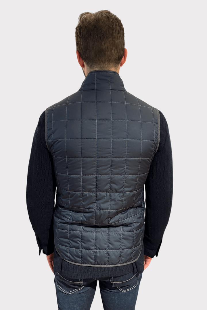 Nylon quilted vest