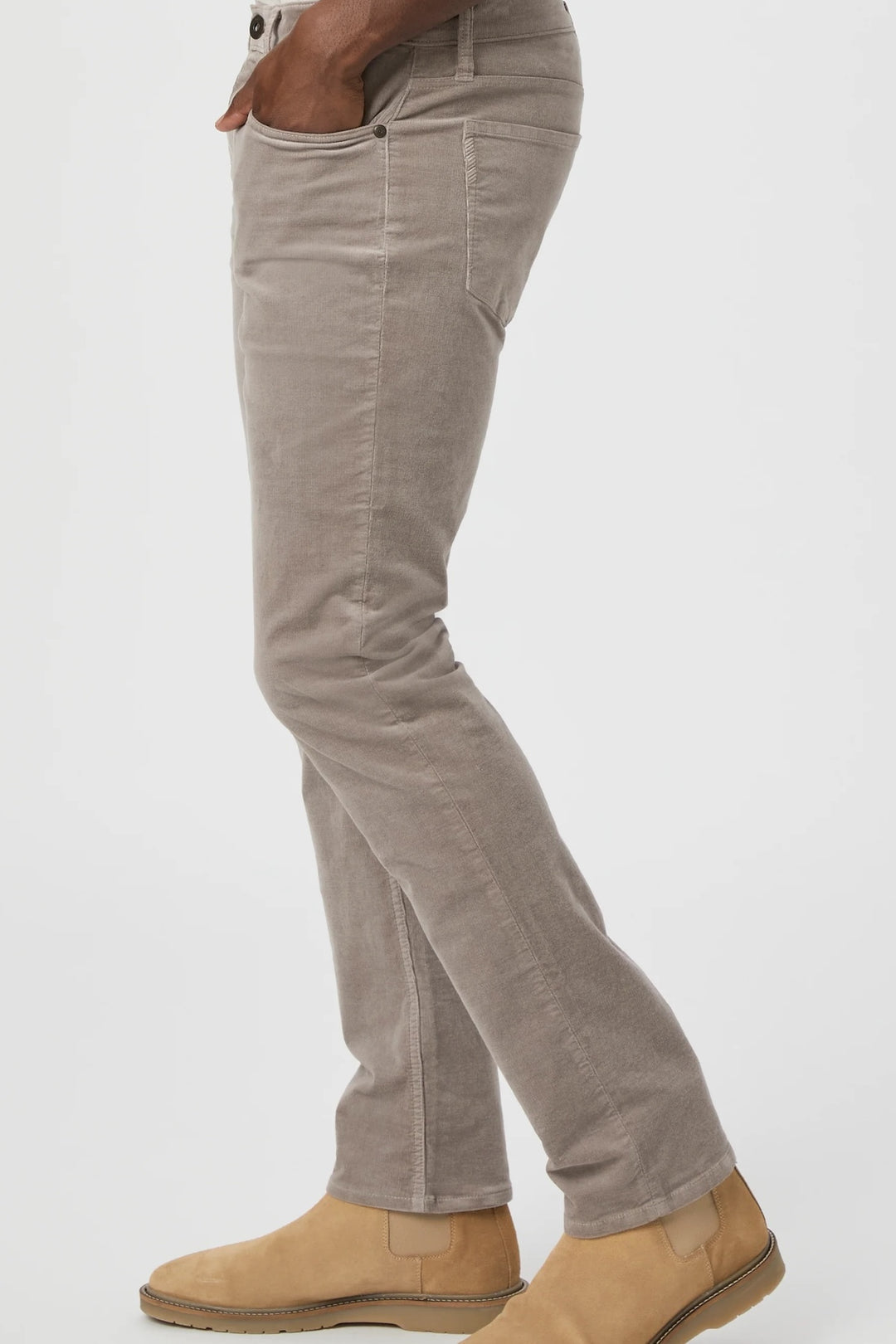 Beige corduroy pants