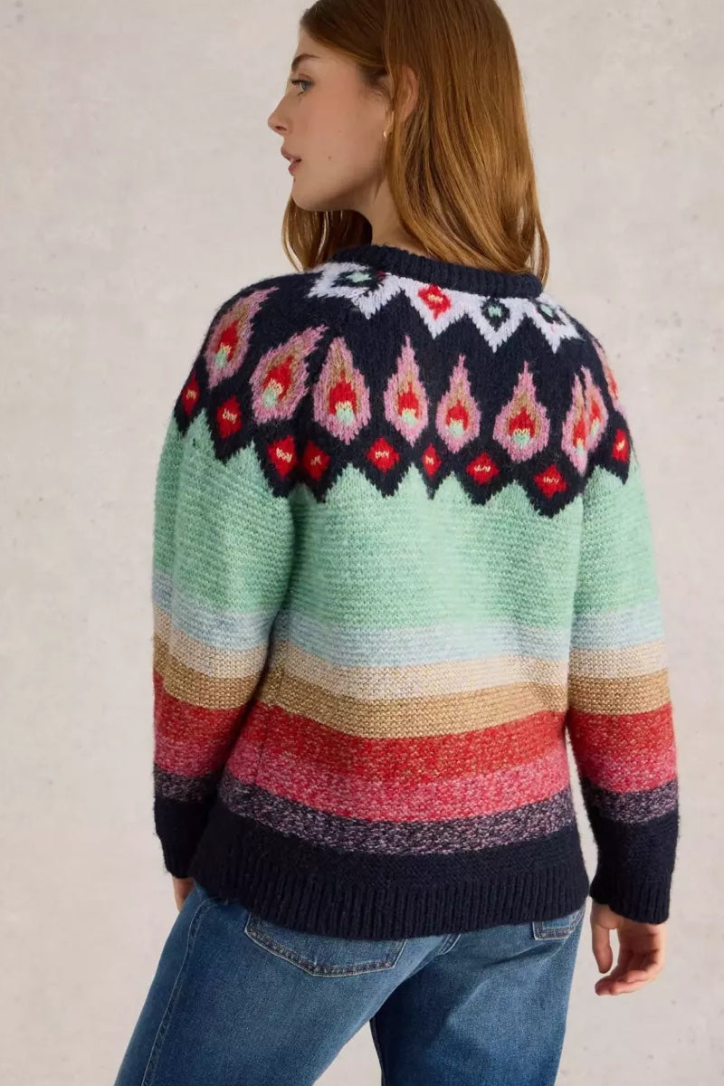 Knitted pattern sweater