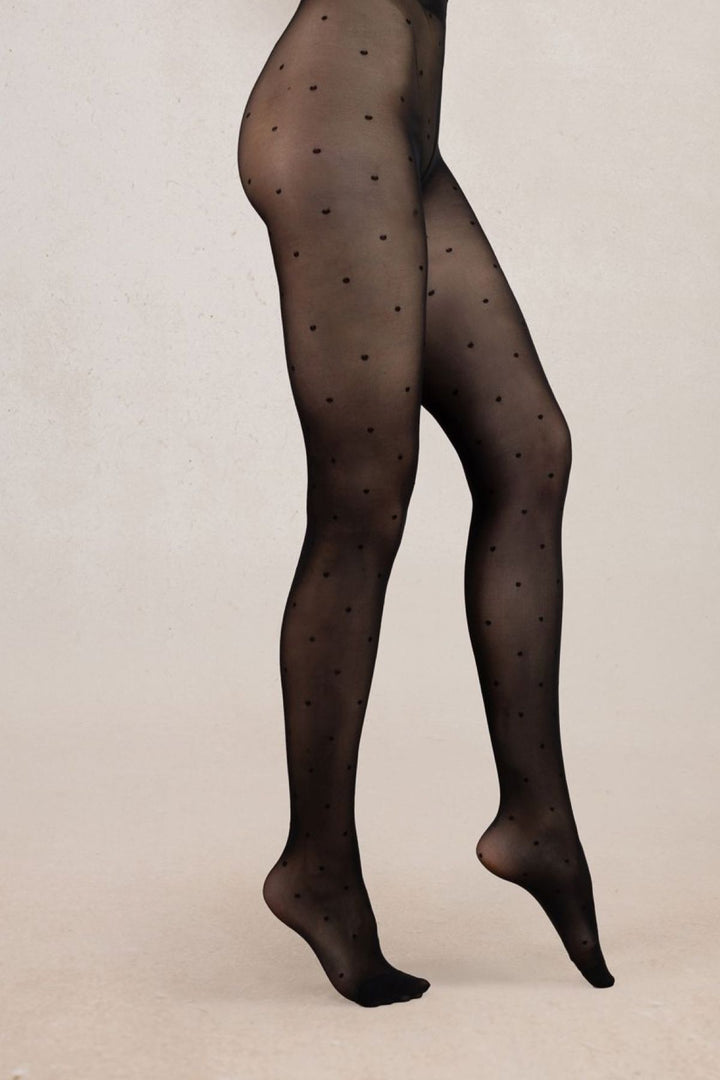 Semi-opaque tights