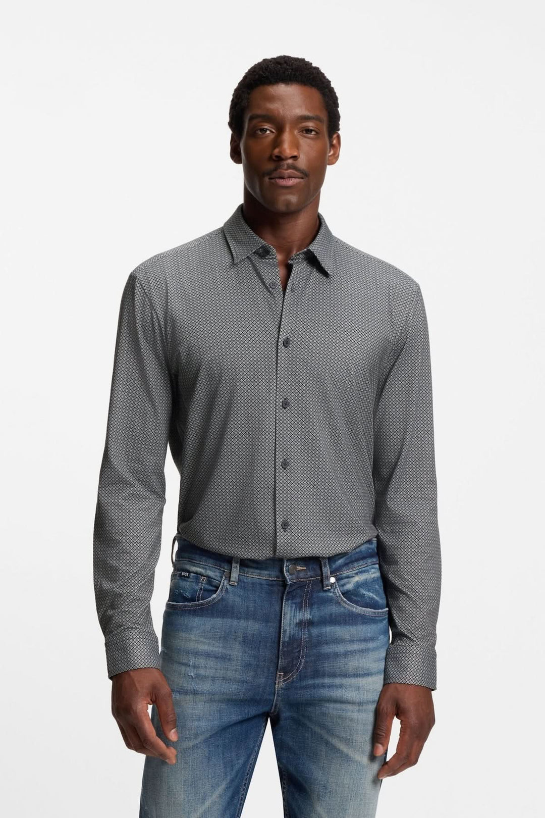 Chemise à motif moderne Roan Kent