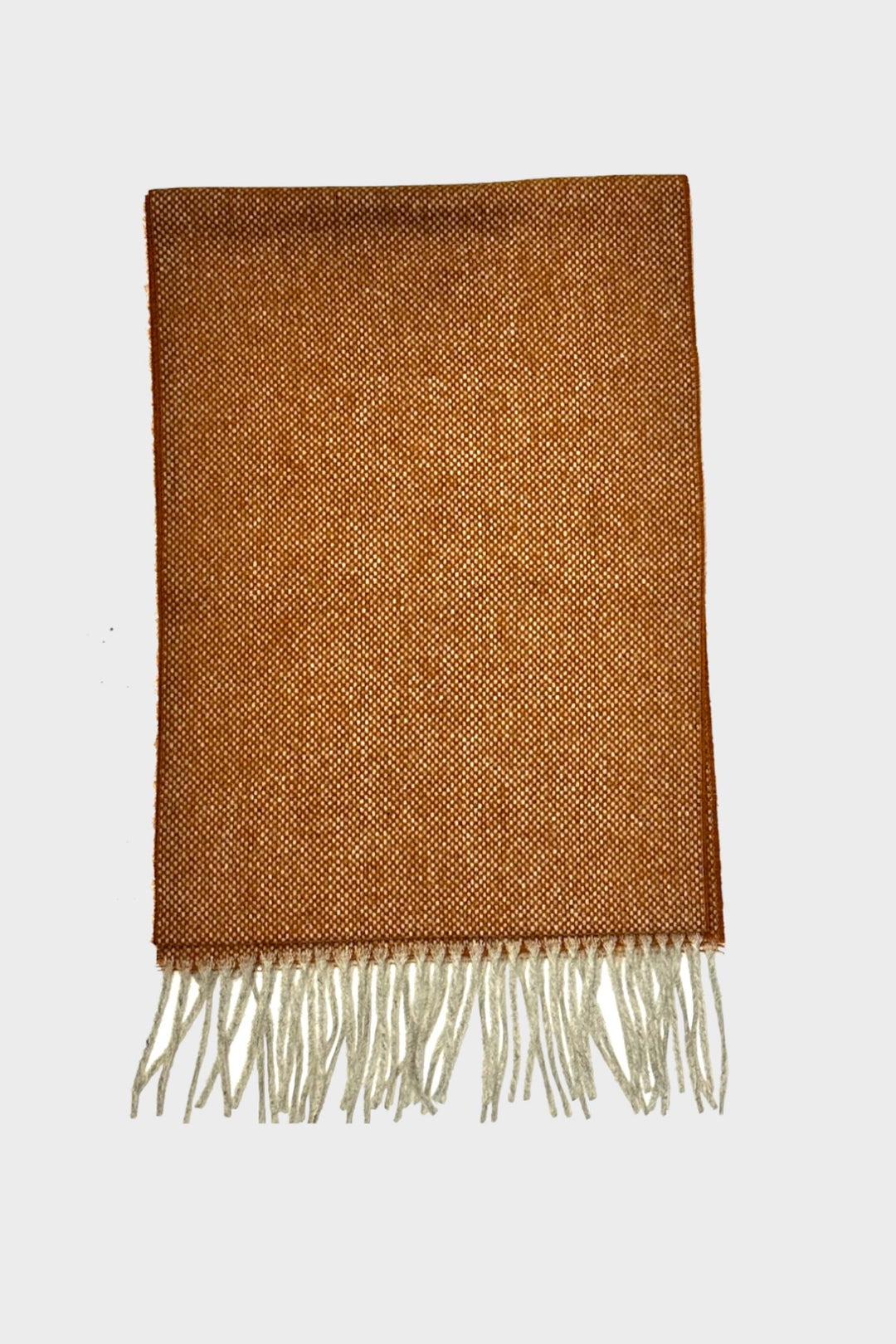 Textured wool scarf