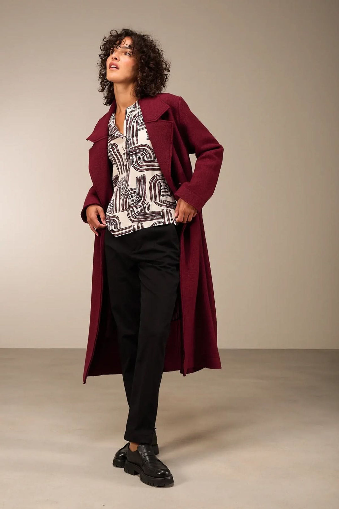 Blouse à manches 3/4