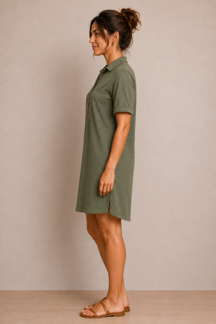 Robe chemise décontractée