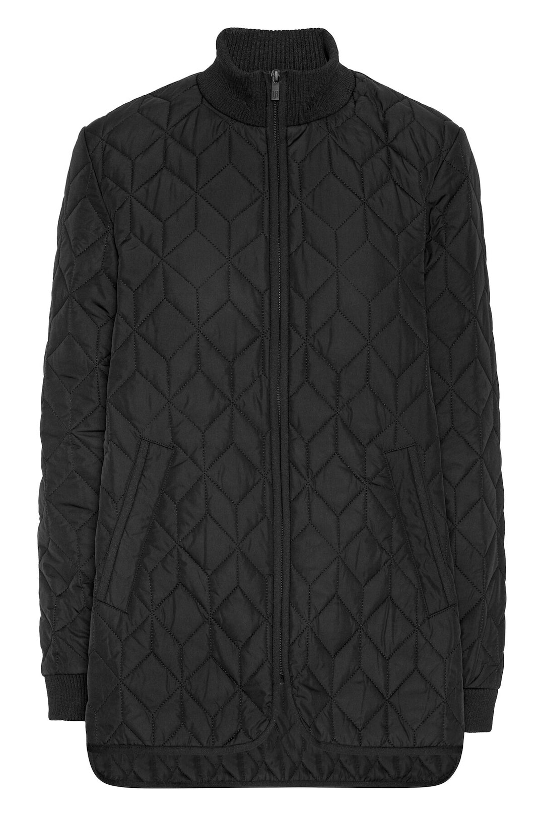 Short quilted coat
