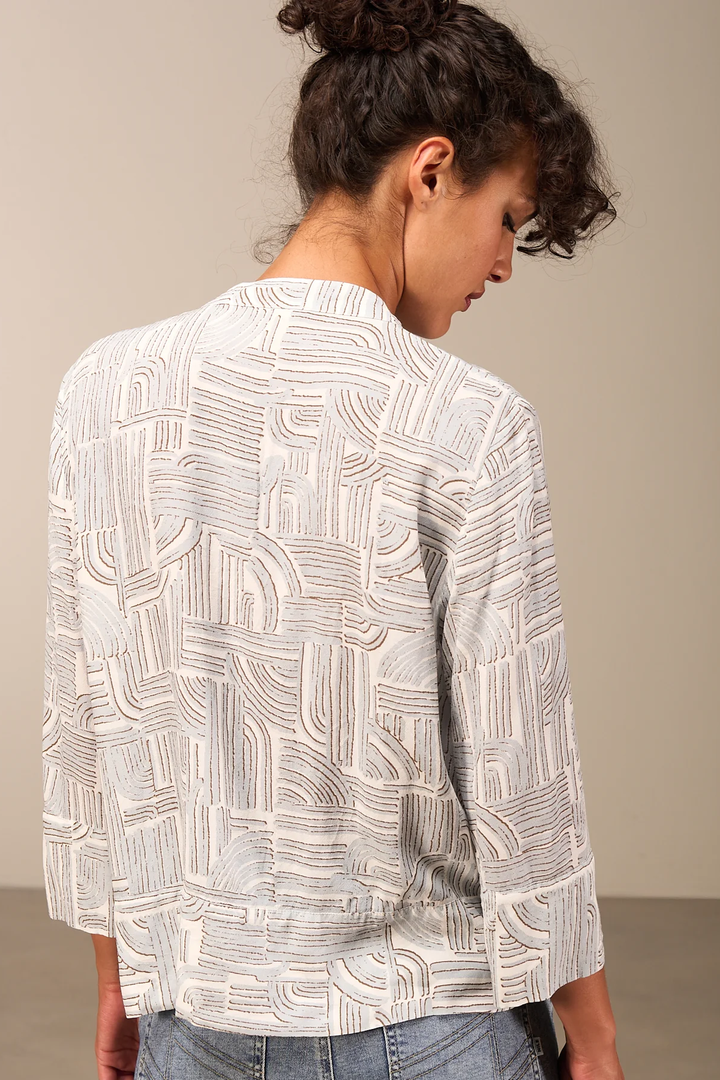 Blouse à manches 3/4
