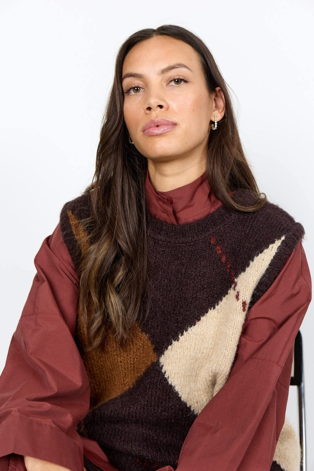 Débardeur en tricot pour femme Soya Concept