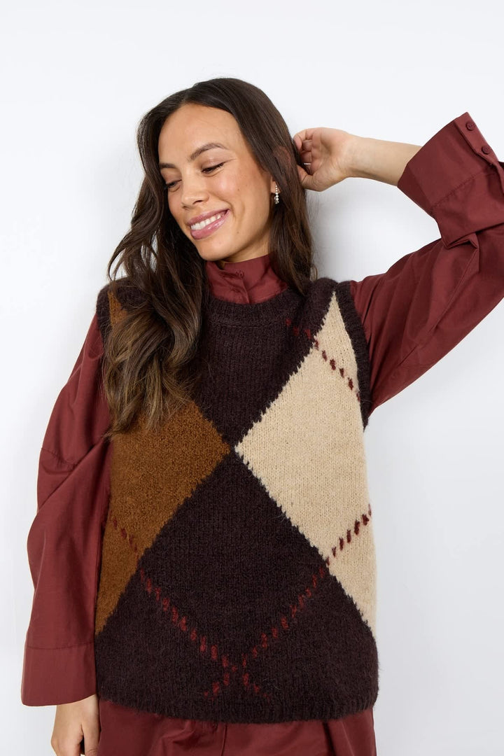 Débardeur en tricot pour femme Soya Concept
