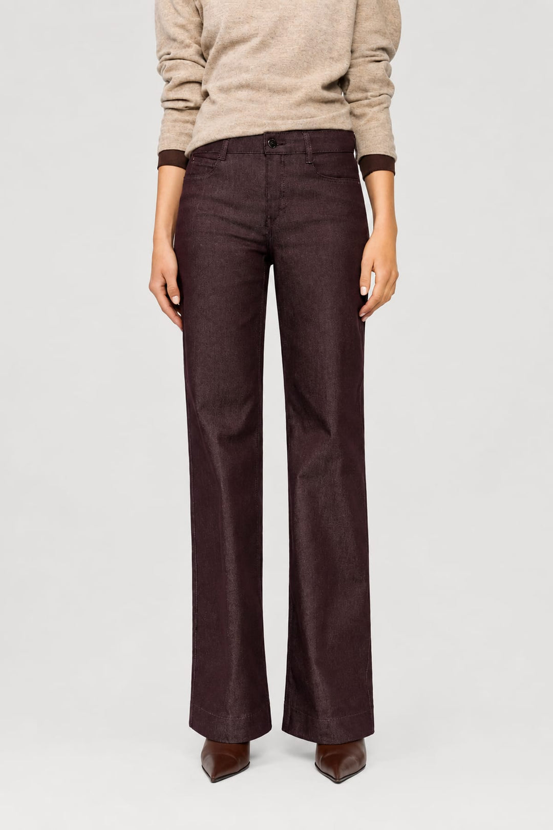 Denim à jambe large pour femme Mac Jeans