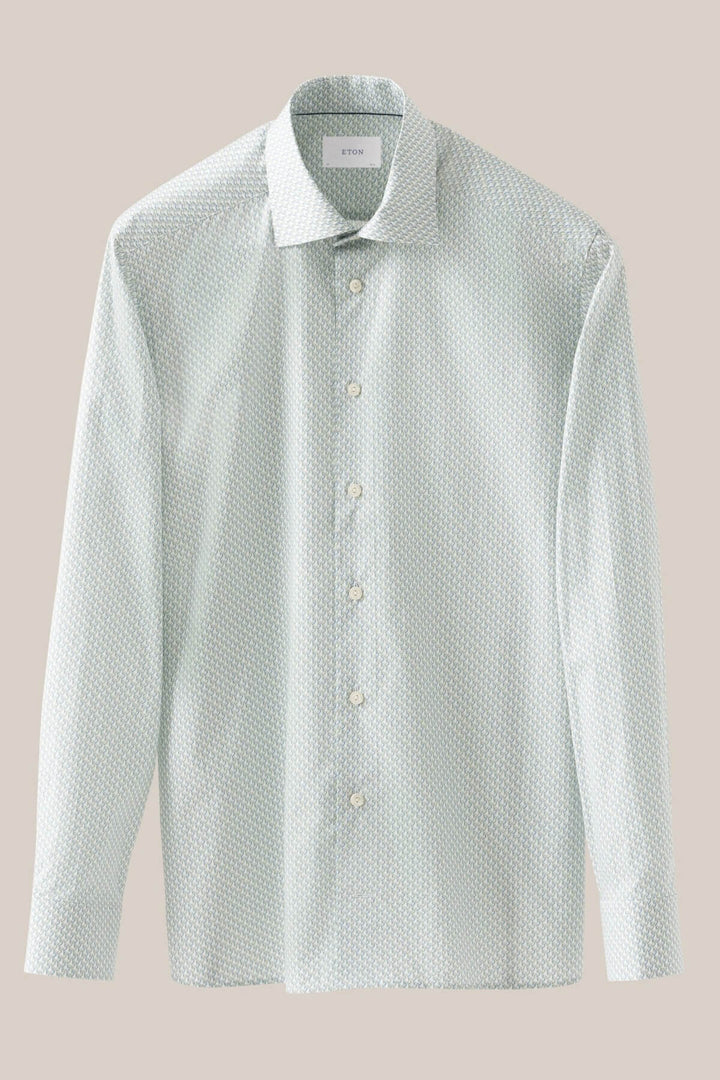 Chemise de coton à imprimé Perroquet