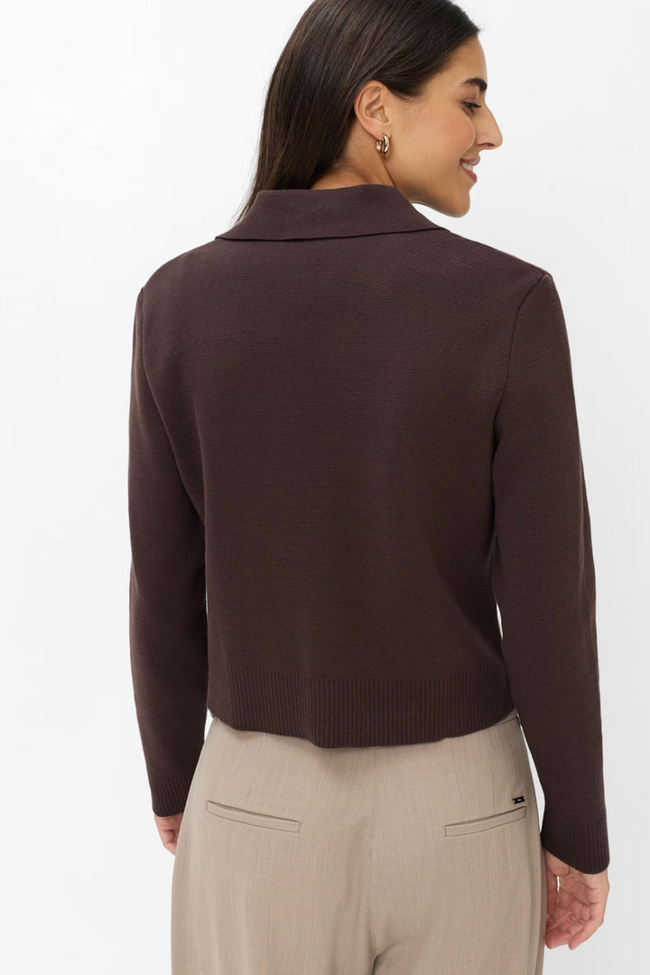 Cardigan Anni structuré à double boutonnage